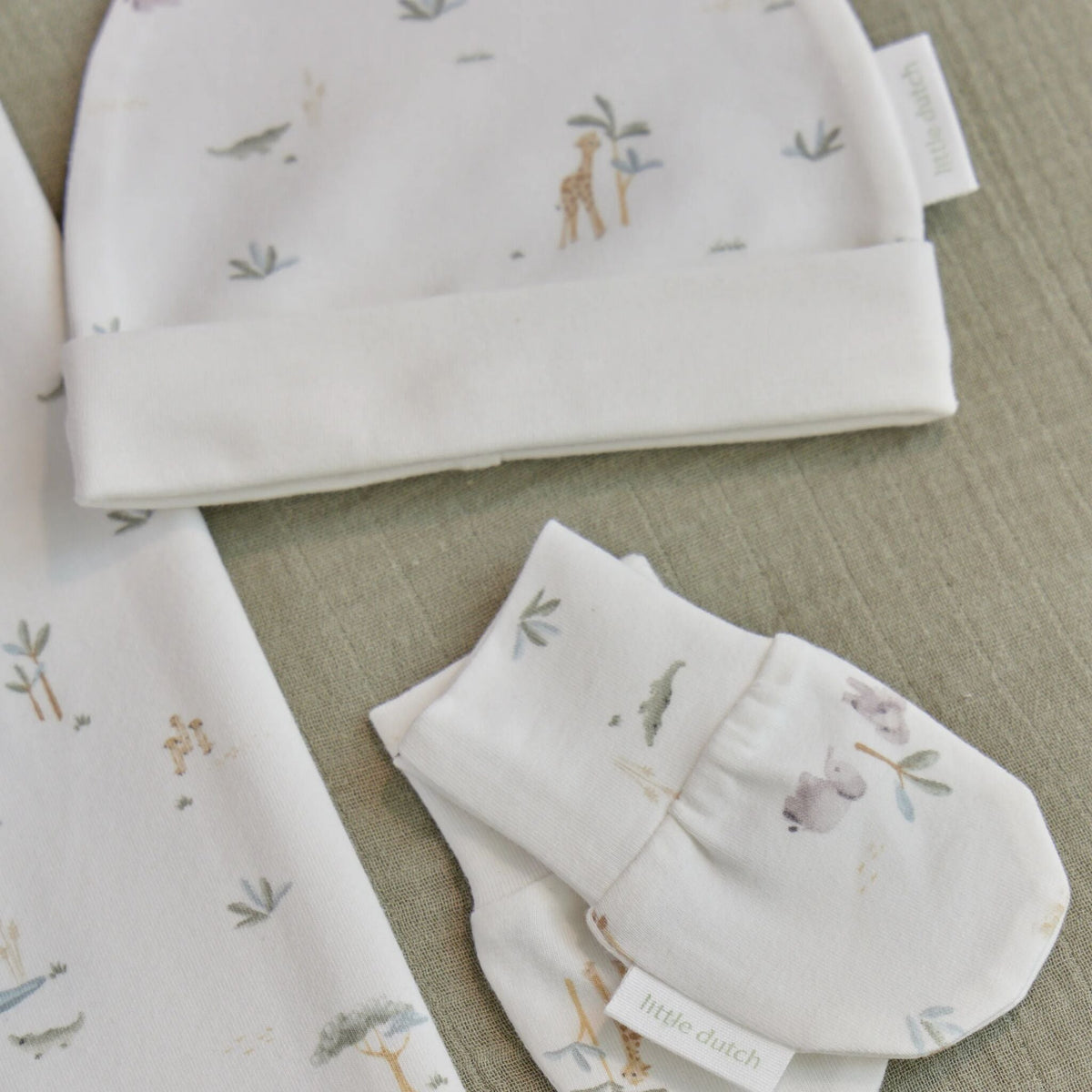 Gorro Little Safari - Crema