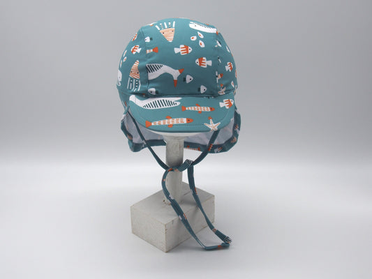 Gorro sahara pr. Solar UPF 50+ - Esmeralda Jellyfish - vista 2