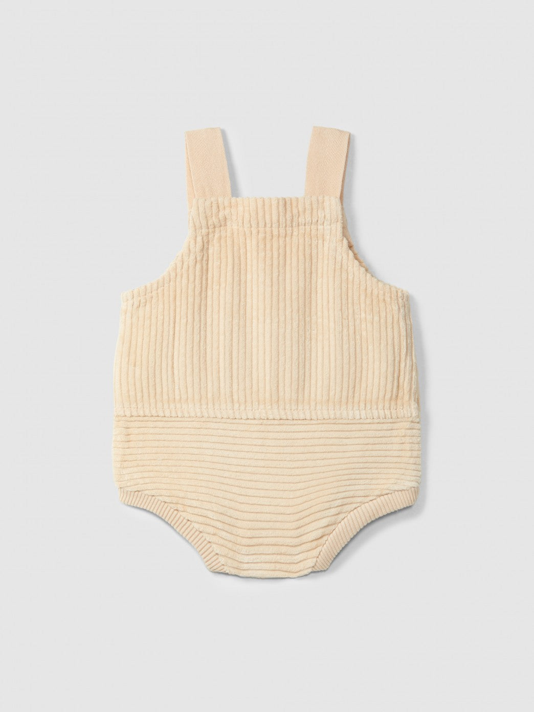 Bombacho de terciopelo acanalado Snug, beige