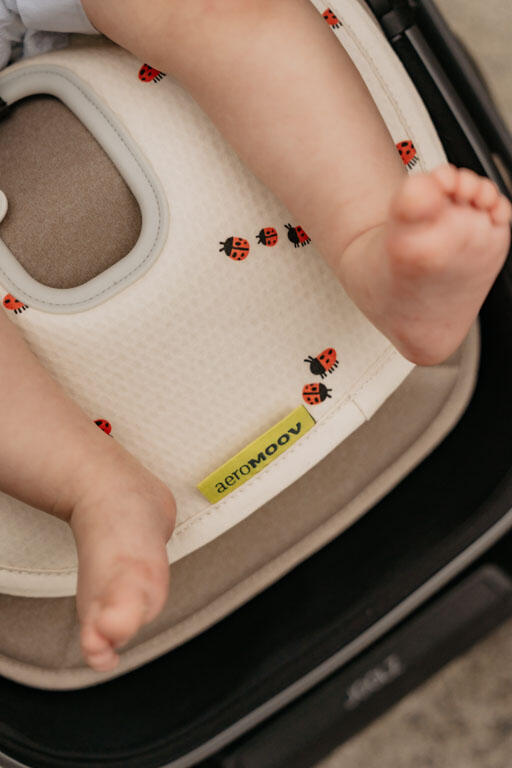 Colchoneta transpirable Air Layer 3D AeroMoov - Silla de paseo - Ladybug