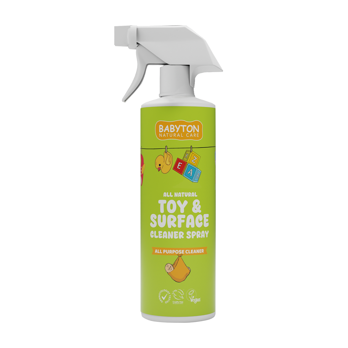 Babyton Limpiador natural de juguetes y superficies 500 ml