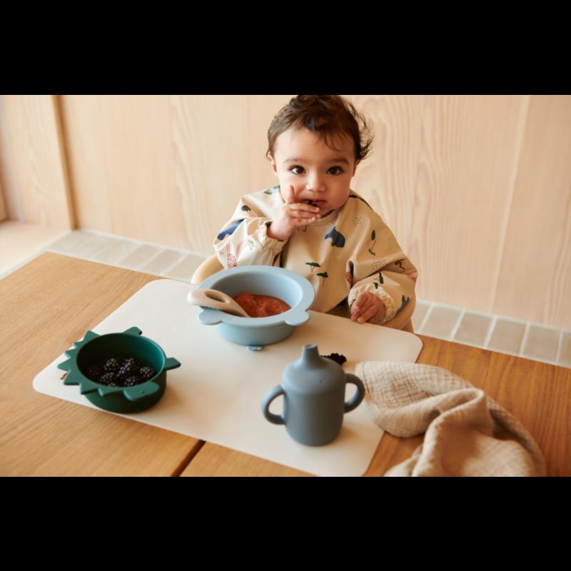 Merle Printed Cape Bib