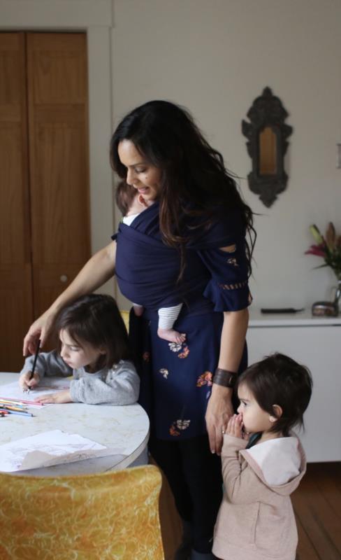 Fular elástico portabebé Boba Wrap Navy blue Talla única