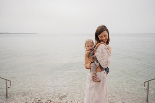 Mochila Evolutiva Portabebé Boba X Linen Rye Talla única