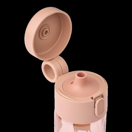 Clemence Tritan Bottle 350 ml - Cats and Dogs / Sandy