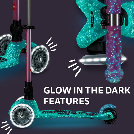 Mini Deluxe Plegable ORION LED Rosa - vista alternativa