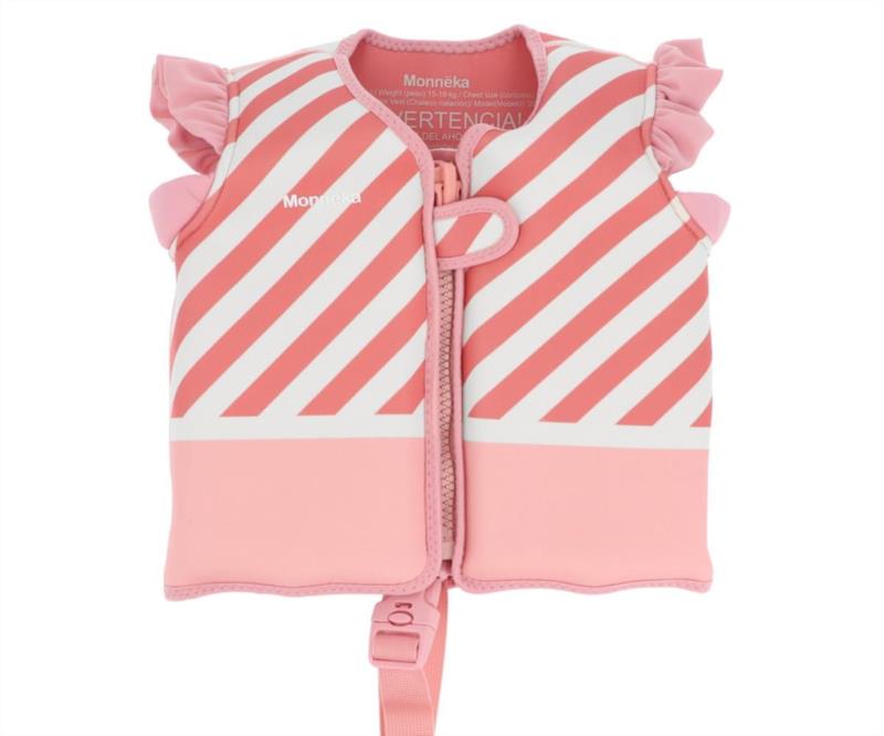 Chaleco Flotador Aprendizaje Stripes Bloom & Blush