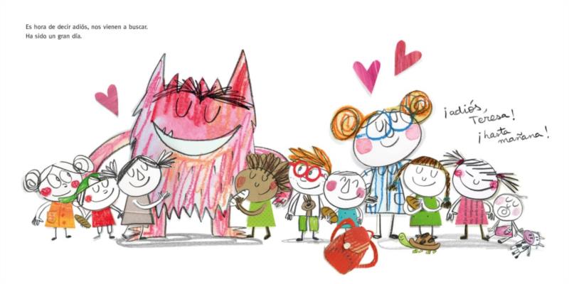 El Monstre de Colors va a l'escola