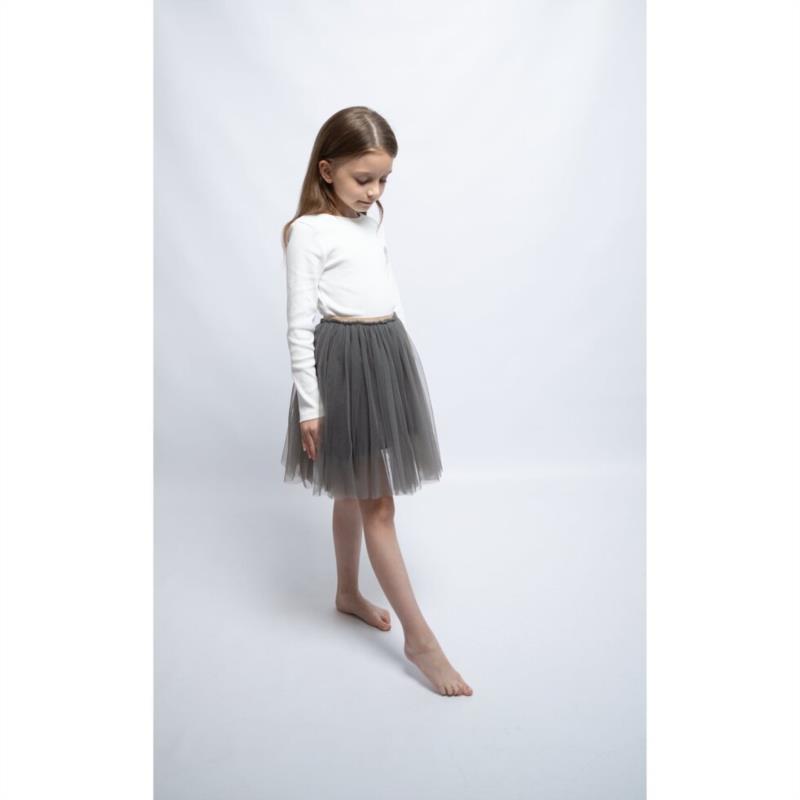 Falda tutú Daphne (gris oscuro)