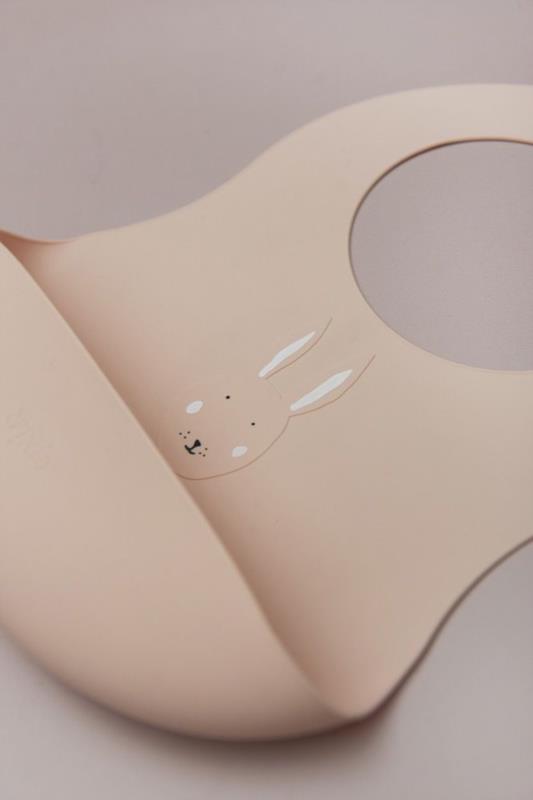 Silicona babero 2-pack - Mrs. Rabbit