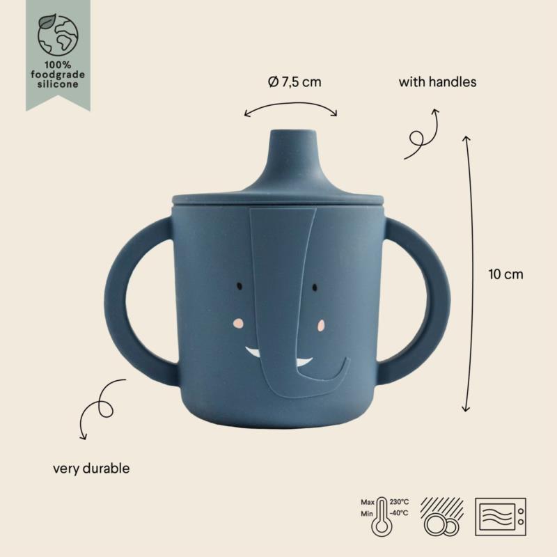 Silicona taza para beber - Mrs. Elephant - vista alternativa