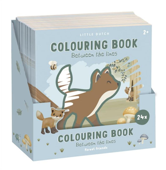 LIBRO PARA COLOREAR FOREST FRIENDS LITTL