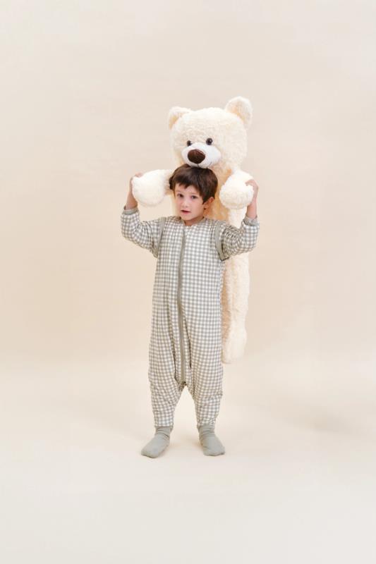 Pijama manta con mangas y calcetines antideslizantes - Mint Tea - TOG 2.5 1Y (70-80 cm)