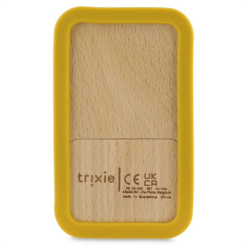 Teléfono de silicona y madera para bebés - Mr. Lion - vista alternativa