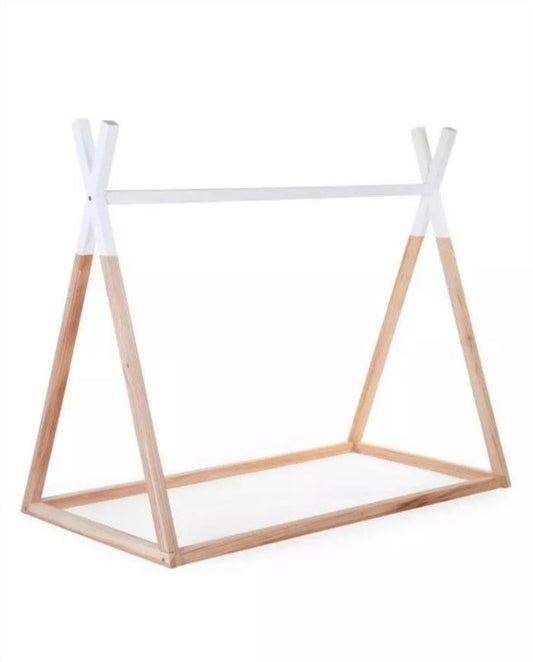 CAMA TIPI NATURAL BLANCA 70X140