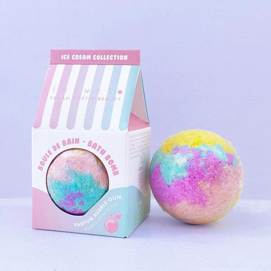 Bomba de baño colección helado - aroma chicle