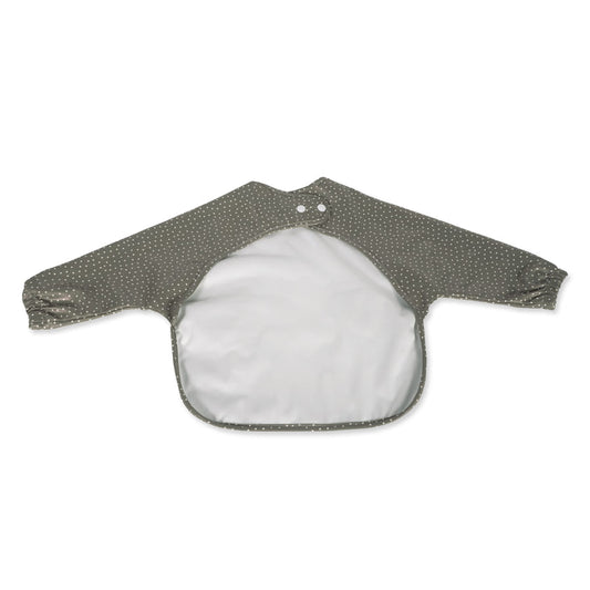 Babero con mangas Topito Poppy Musgo