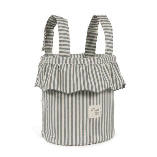Bolso bucket praline rayas matcha - vista alternativa