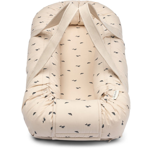 Gro Printed Babylift - Mini whale / Sandy