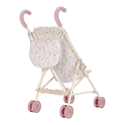 Sillita para muñecas metal flores Little Dutch - detalle