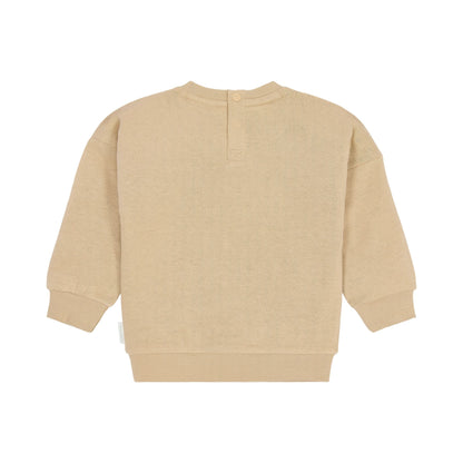 Sudadera letras Safari - Taupe