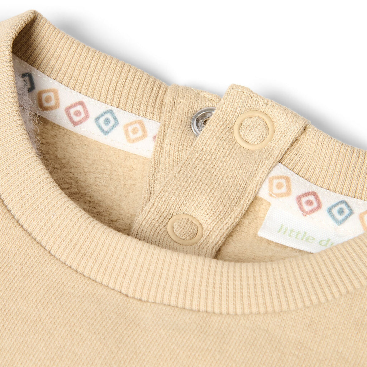 Sudadera letras Safari - Taupe