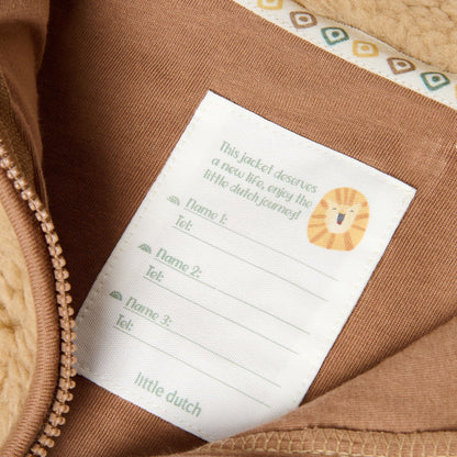 Chaqueta borreguito - Taupe