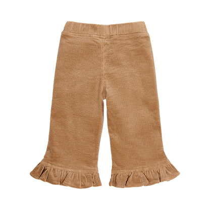 Pantalón ancho de pana - Canela