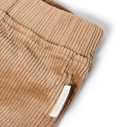 Pantalón ancho de pana - Canela