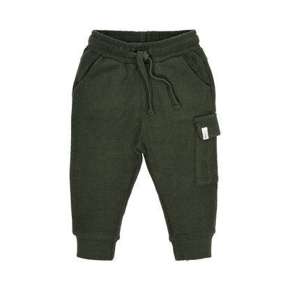 Pantalón con bolsillo - Oliva