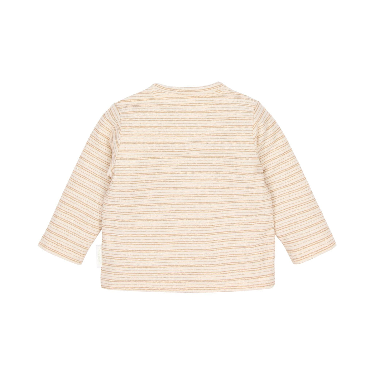 Camiseta manga larga Safari rayas - Tostado