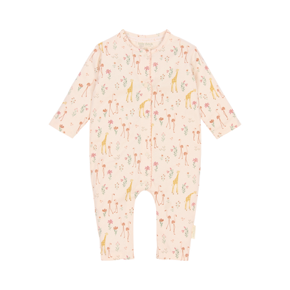Pijama de una pieza Safari - Flamingo rosado