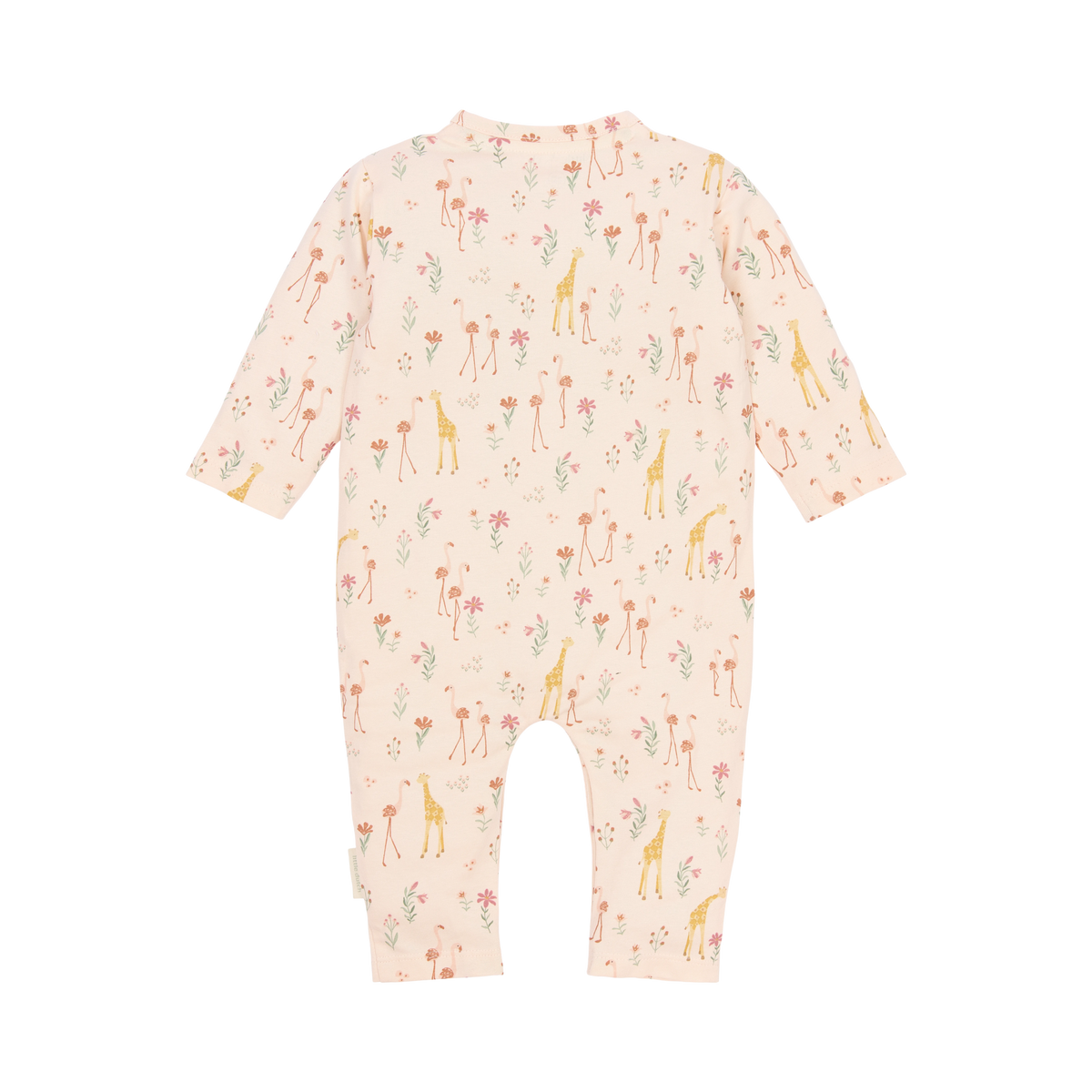 Pijama de una pieza Safari - Flamingo rosado