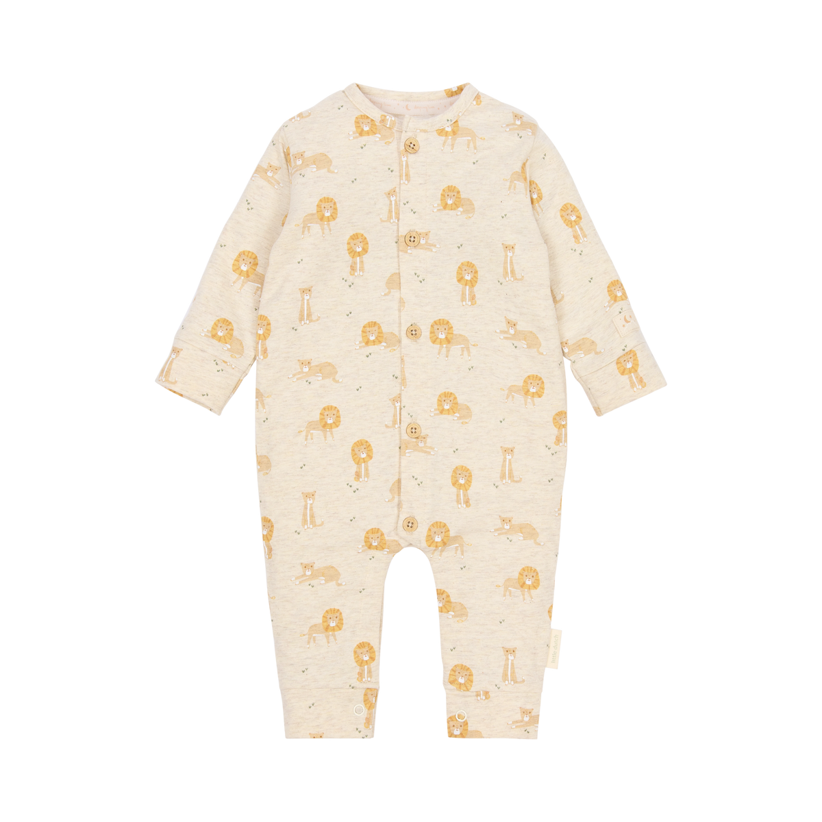 Pijama de una pieza Safari - León vainilla