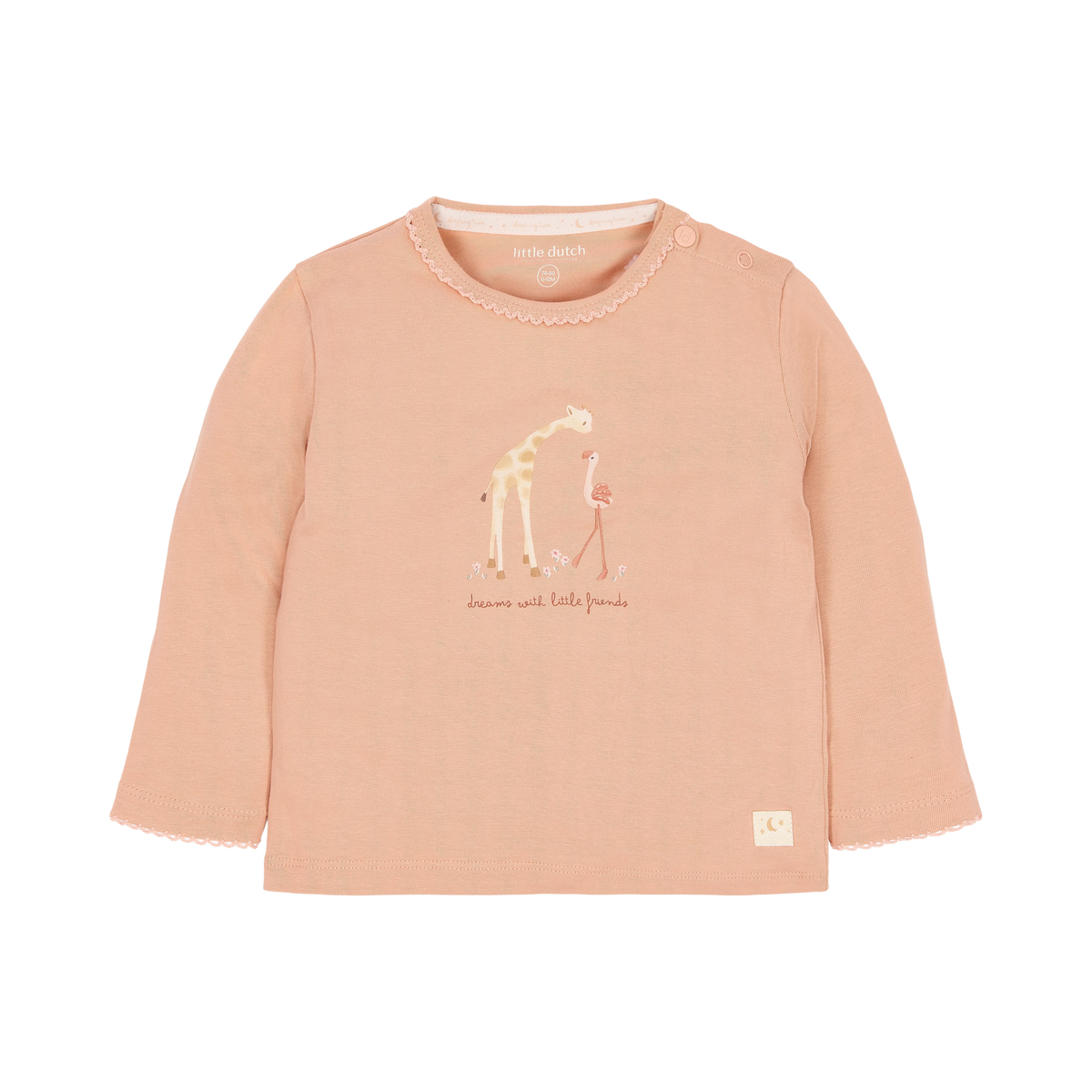 Pijama de dos piezas Safari - Flamingo rosa