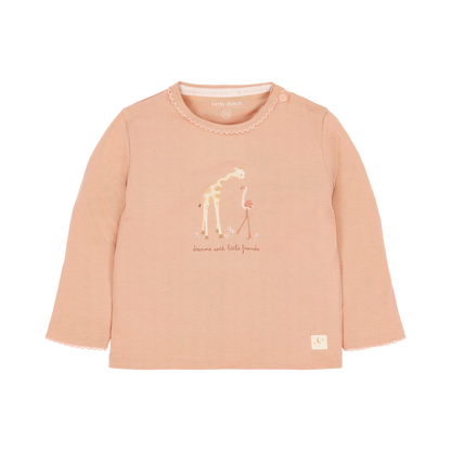 Pijama de dos piezas Safari - Flamingo rosa