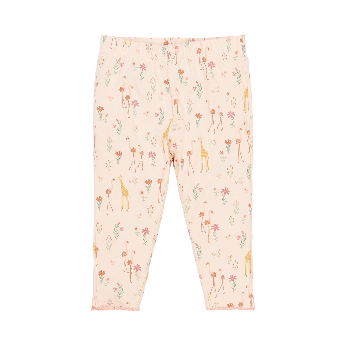 Pijama de dos piezas Safari - Flamingo rosa