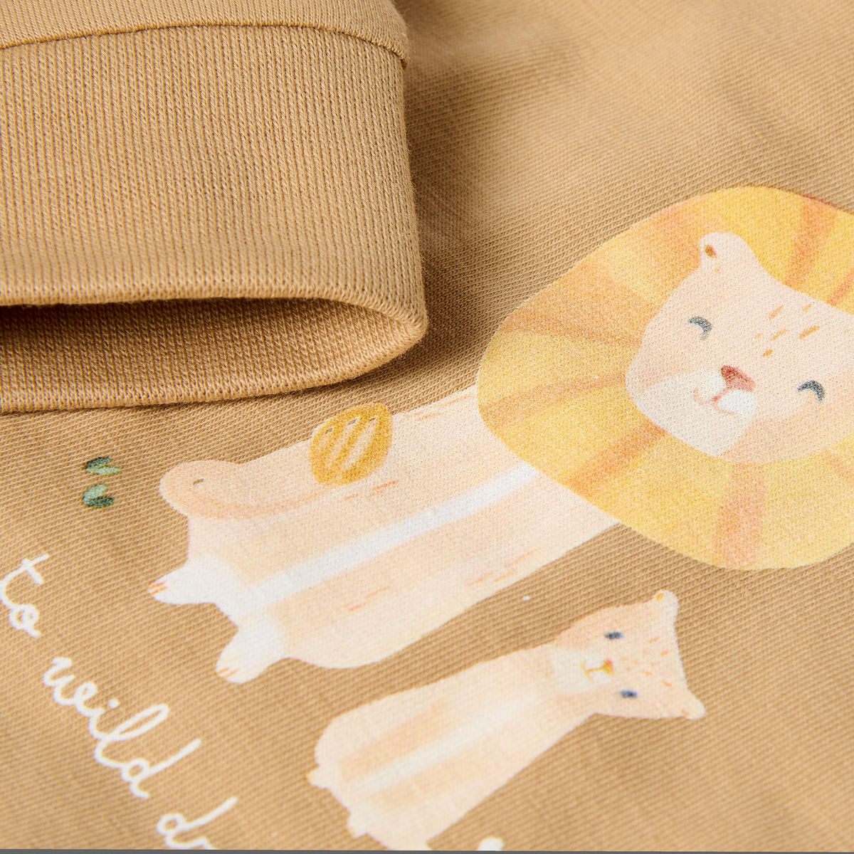 Pijama de dos piezas Safari - León tostado