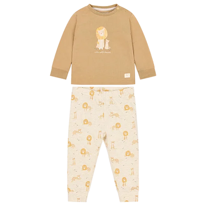 Pijama de dos piezas Safari - León tostado