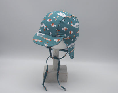 Gorro sahara pr. Solar UPF 50+ - Esmeralda Jellyfish