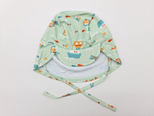Gorro sahara pr. Solar UPF 50+ - Menta Diver