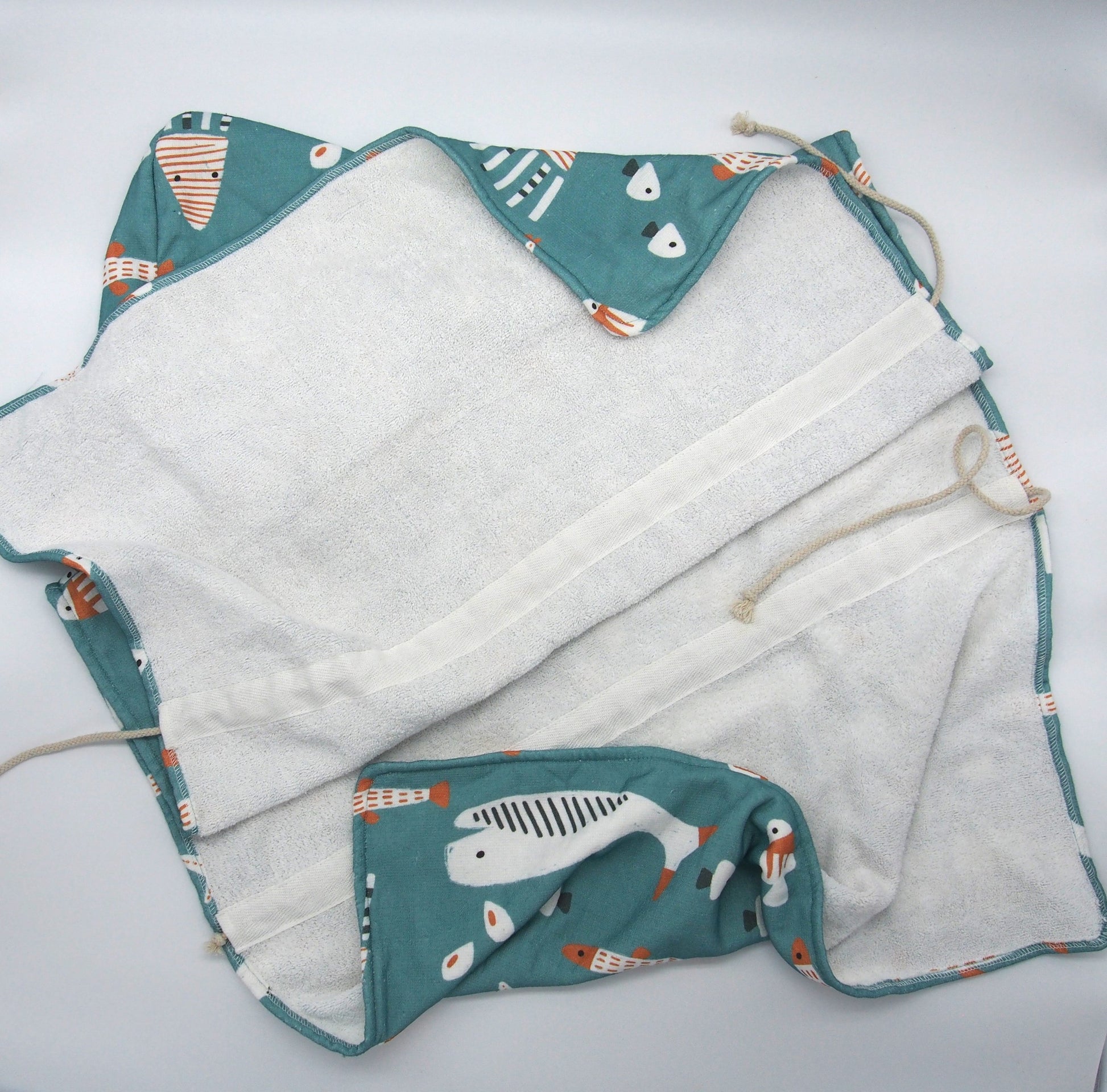 Poncho / Toalla algodon - Esmeralda Jellyfish - vista 2