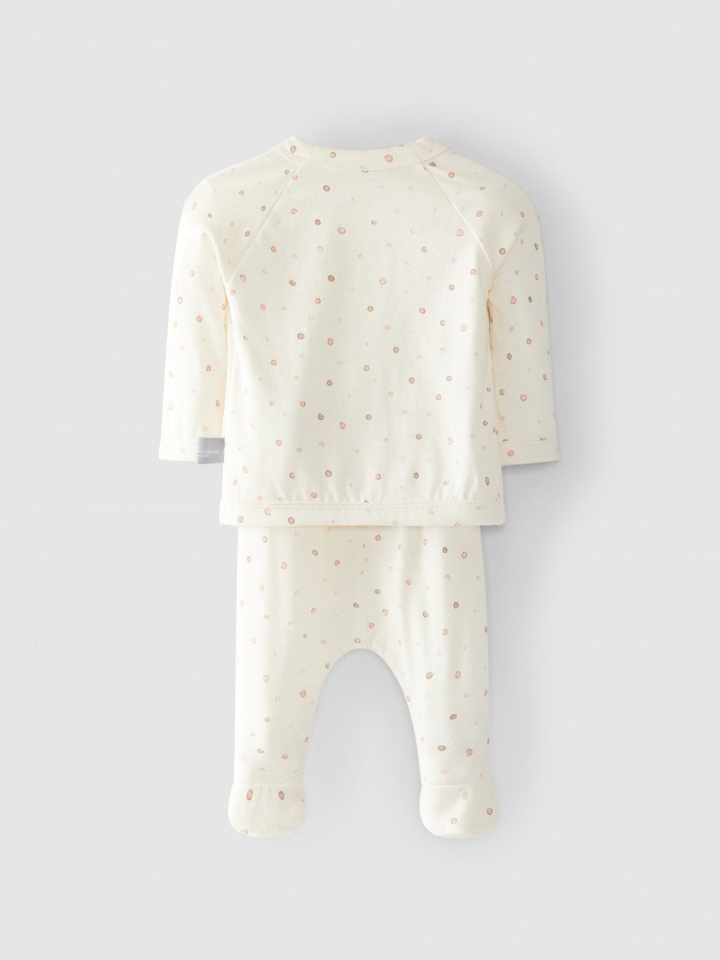 Conjunto de dos piezas de topitos Snug, malva