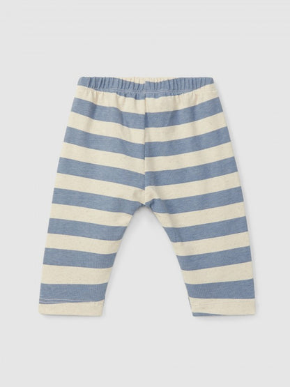 Pantalón pull-up a rayas con bolsillo Snug, índigo