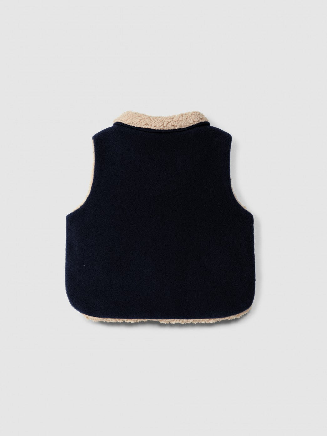 Chaleco polar con interior de pelo Snug, marino
