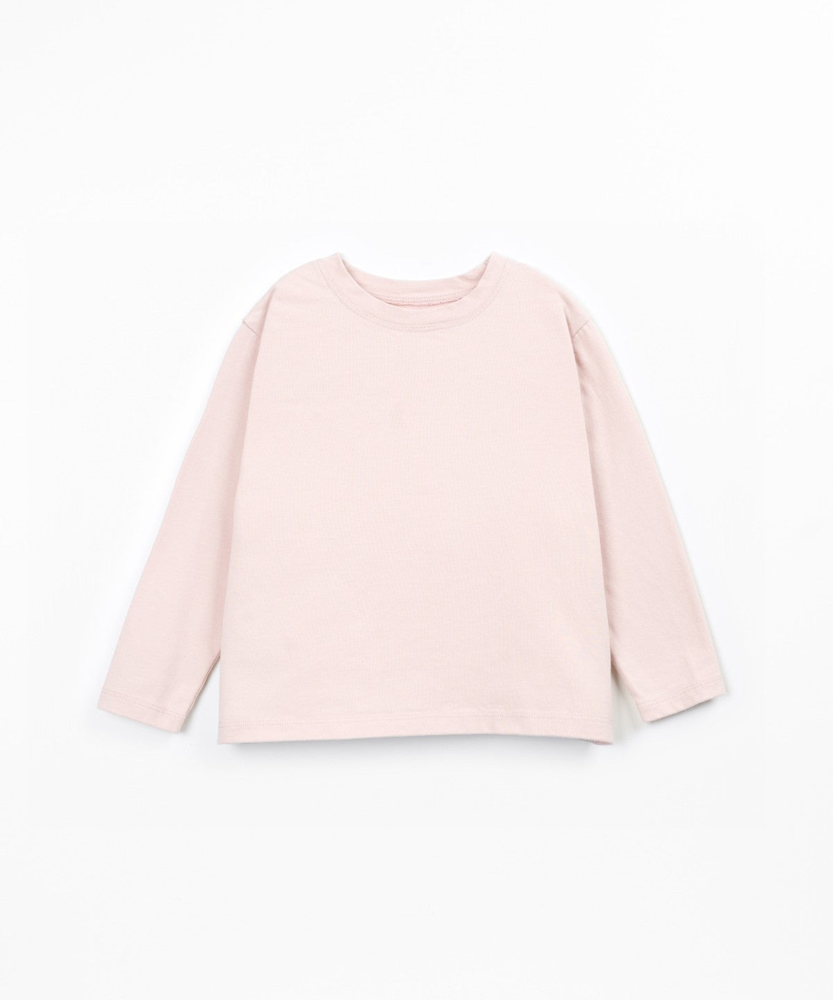 Camiseta básica de manga larga (3-14 años) - Rosa claro - Play Up