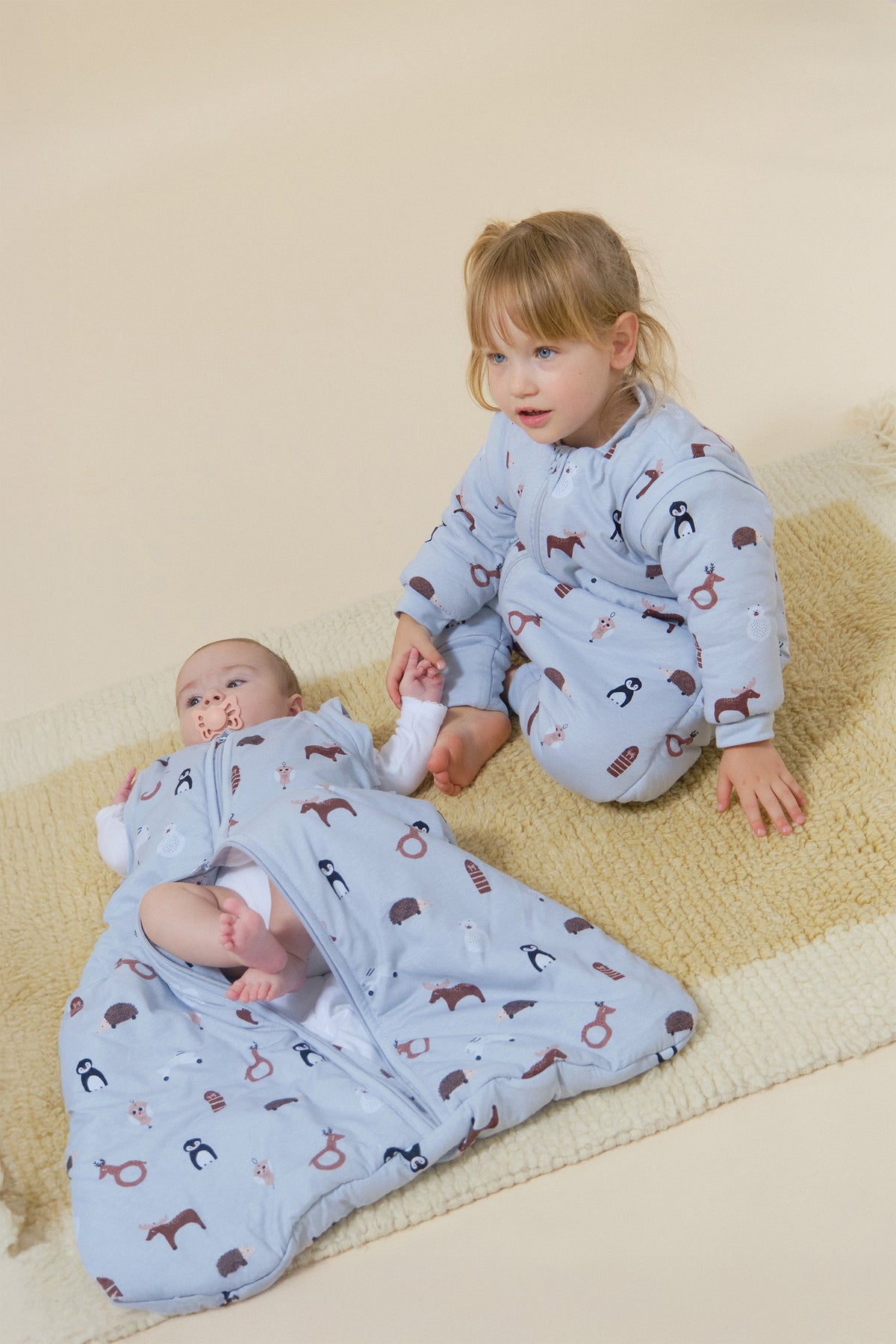 Saco de dormir con mangas TOG 2.5 Molis&Co - Winter Animals