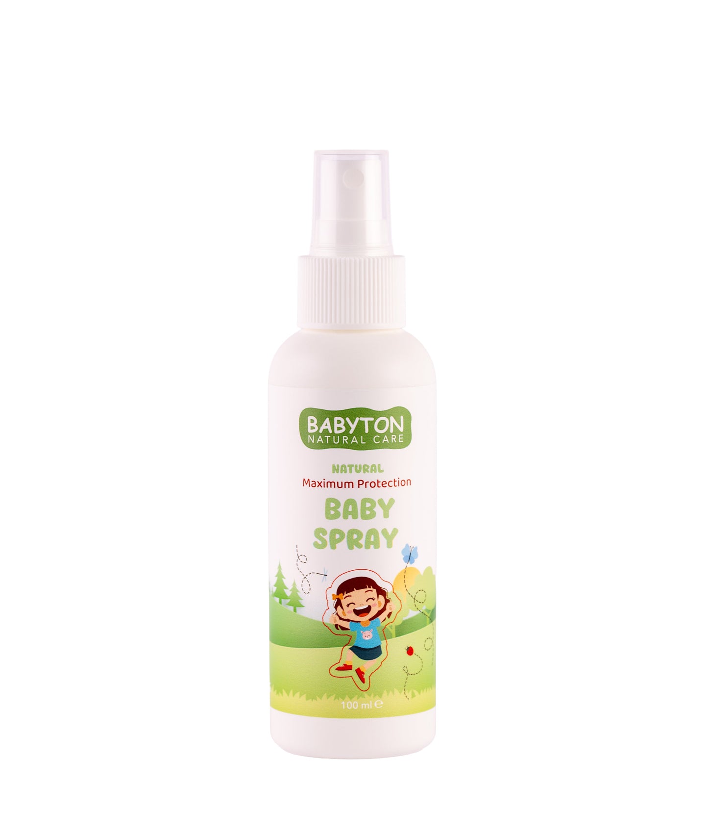 Babyton Spray antimosquitos natural para bebés 100 ml