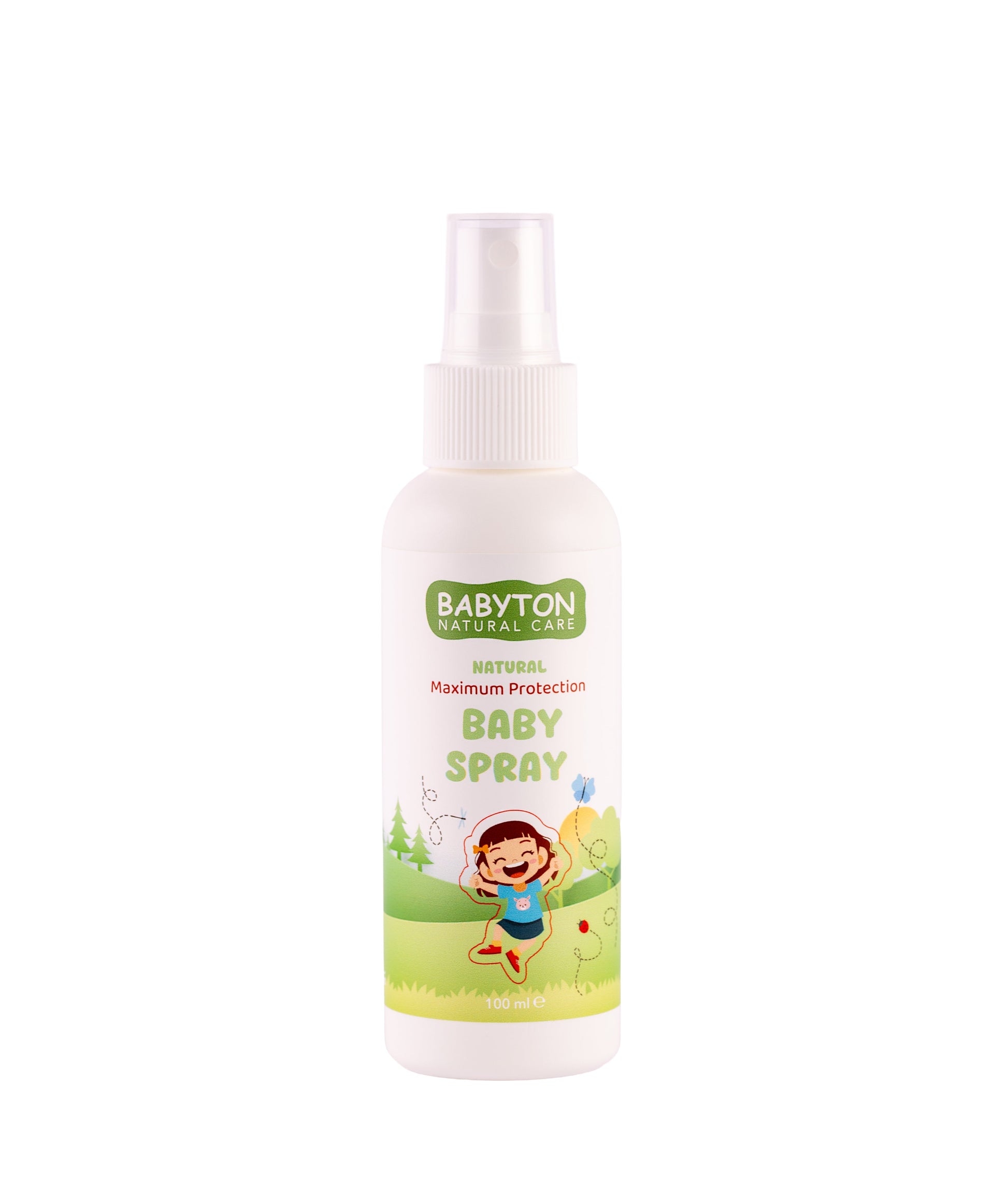 Babyton Spray antimosquitos natural para bebés 100 ml