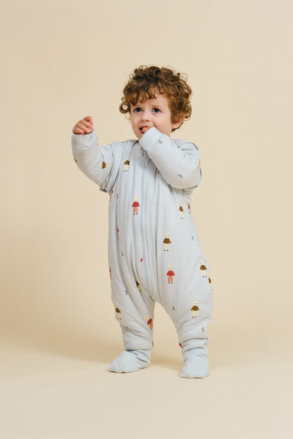 Pijama manta con mangas y calcetines TOG 2.5 Molis&Co - Sleepy Bunnies